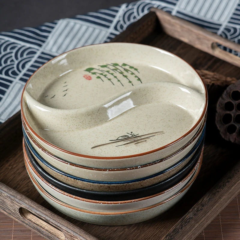 Round Ceramic Plate