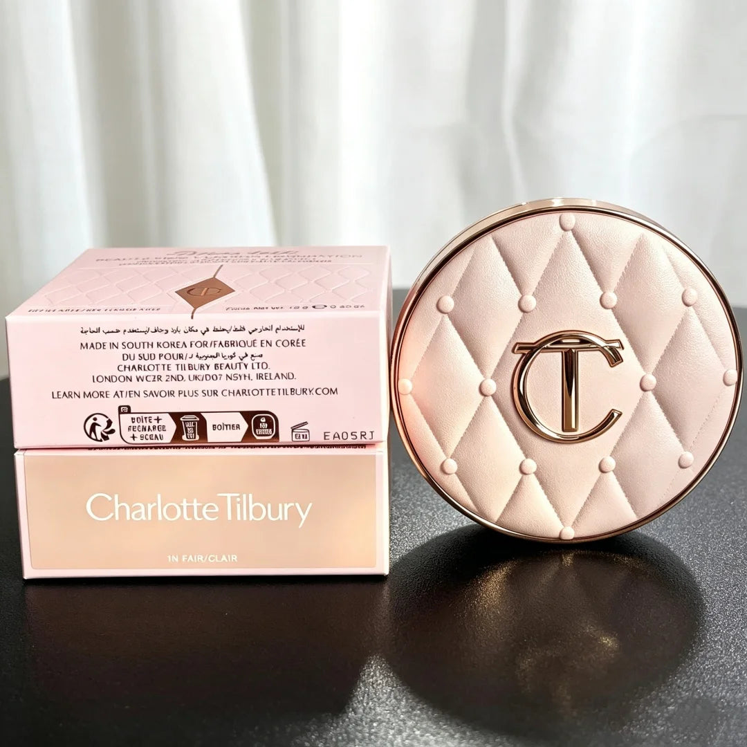 Dual-Color Blush Concealer Cushion Delicate And Smooth Brightening And Moisturizing Concealing Lasting Makeup