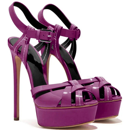 Stiletto High Heel Strappy Sandals