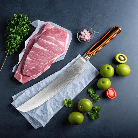 Damascus Steel Kitchen Knife
