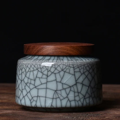 Exquisite Ceramic Tea Jar