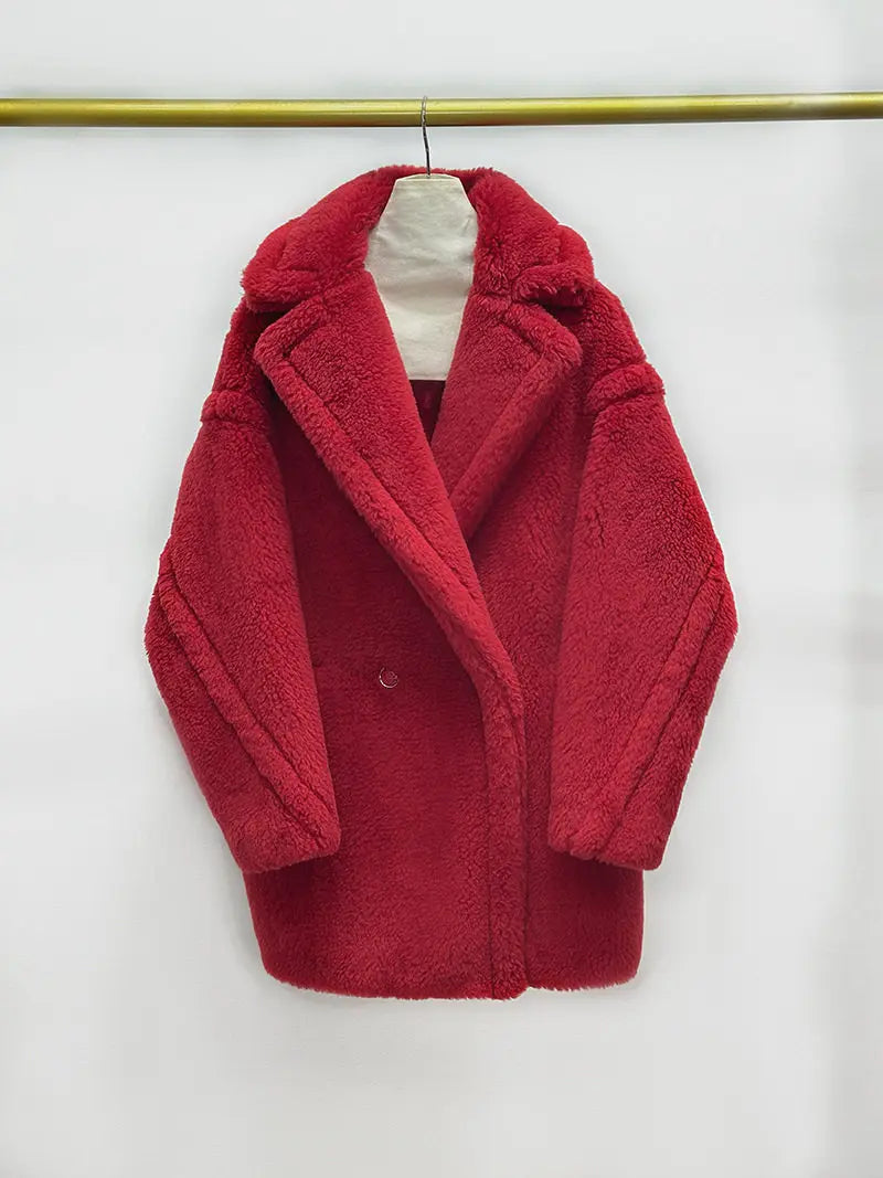 Short Teddy Bear Coat