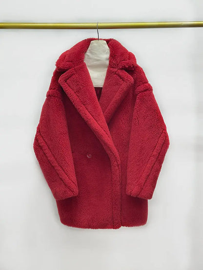 Short Teddy Bear Coat