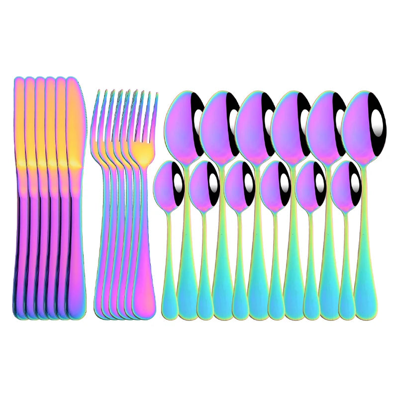 Stainless Steel Tableware Set