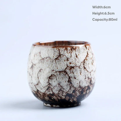 Kiln Change China Ceramic Tea Cup