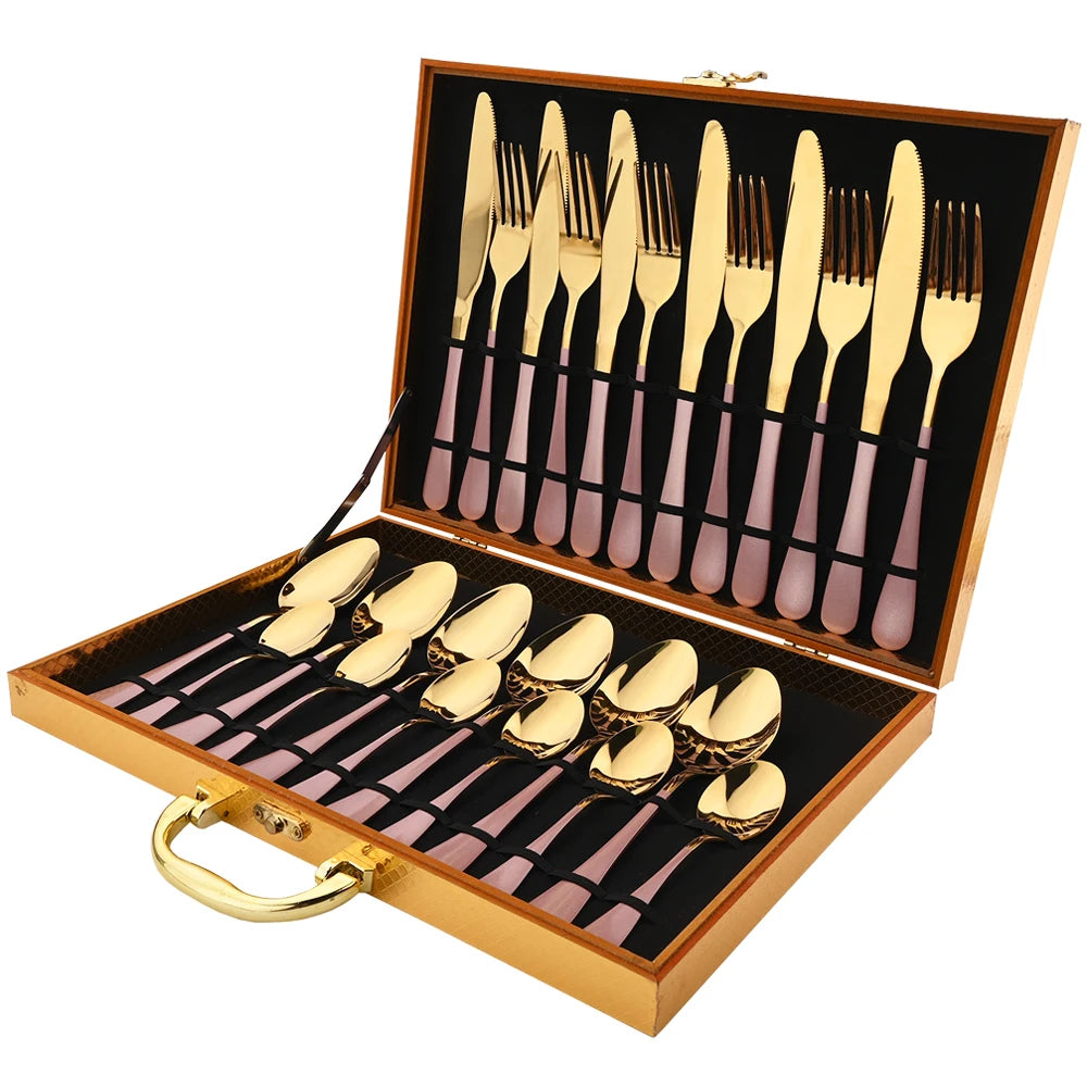 Stainless Steel Tableware Set