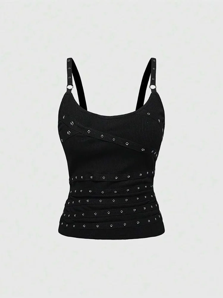 Studded Rivet Tank Top