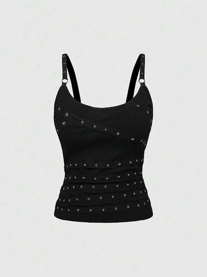 Studded Rivet Tank Top