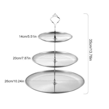 Stainless Steel Cake Tray