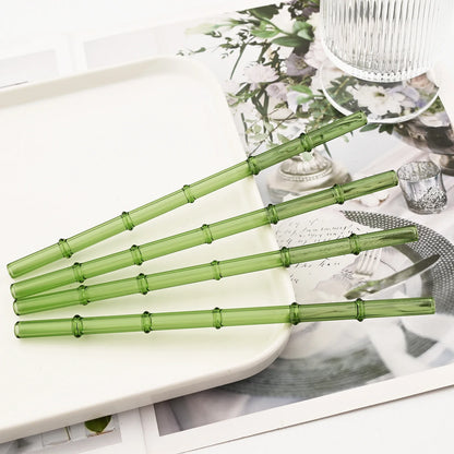 Bamboo Drinking Glass Straws