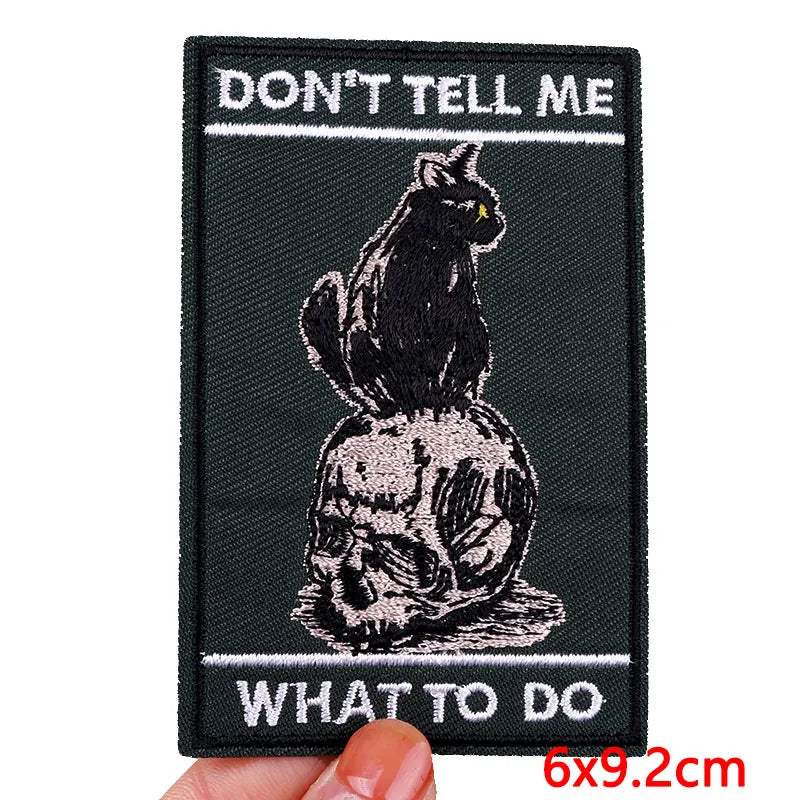 Cat Embroidery Patch