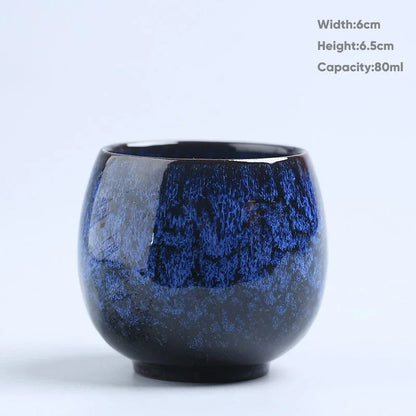 Kiln Change China Ceramic Tea Cup