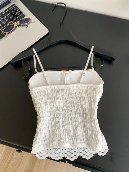 Lace Bow Luxury Camisole