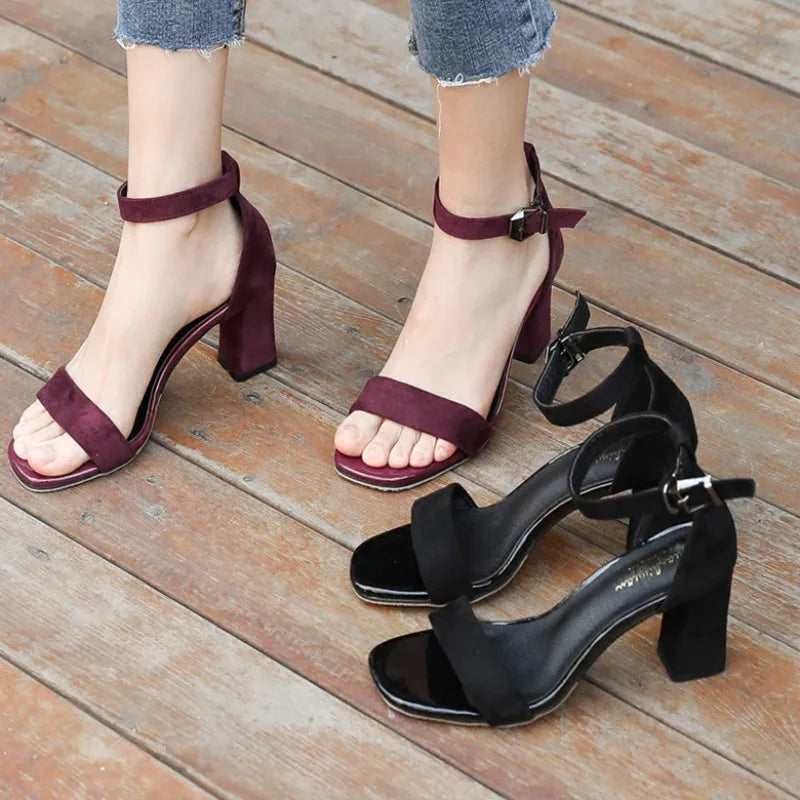 Medium High Heel Sandals