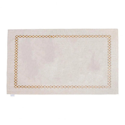 Geometric Hollow Out Square Coaster Pad