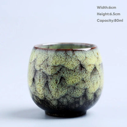 Kiln Change China Ceramic Tea Cup