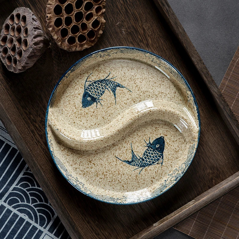 Round Ceramic Plate