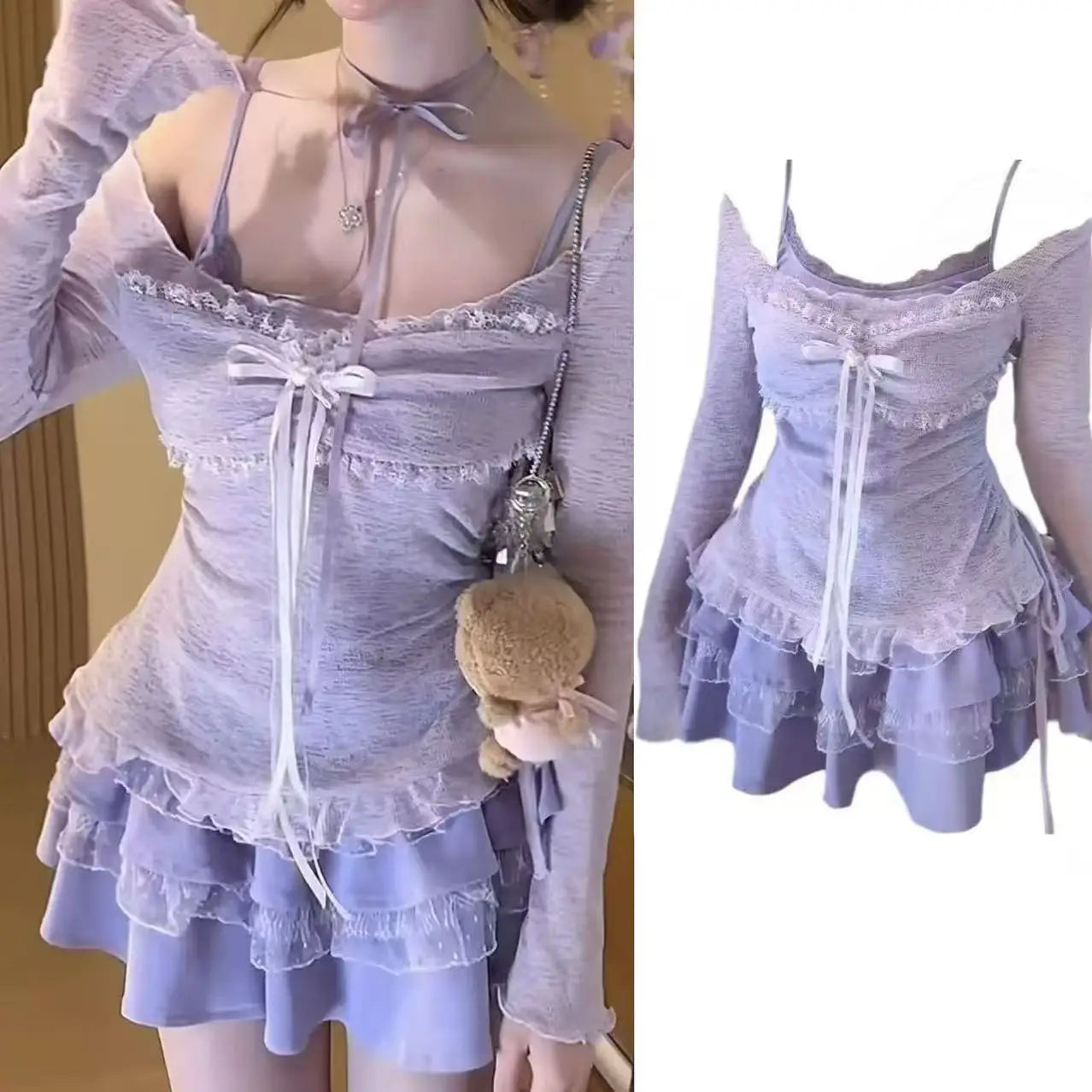 Conjunto de camiseta de dos piezas
