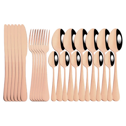 Stainless Steel Tableware Set