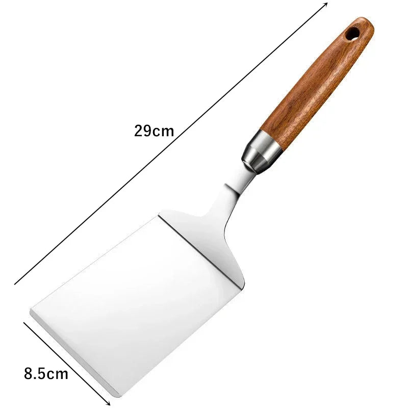 Stainless Steel Square Head Cooking Spatula