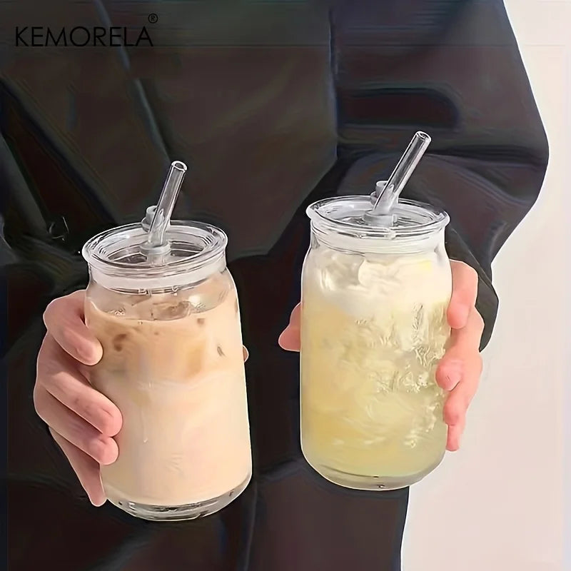 1/2PCS High Borosilicate Glass Tumbler