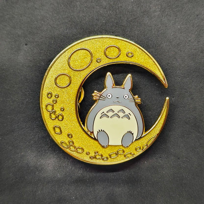 moon totoro brooch