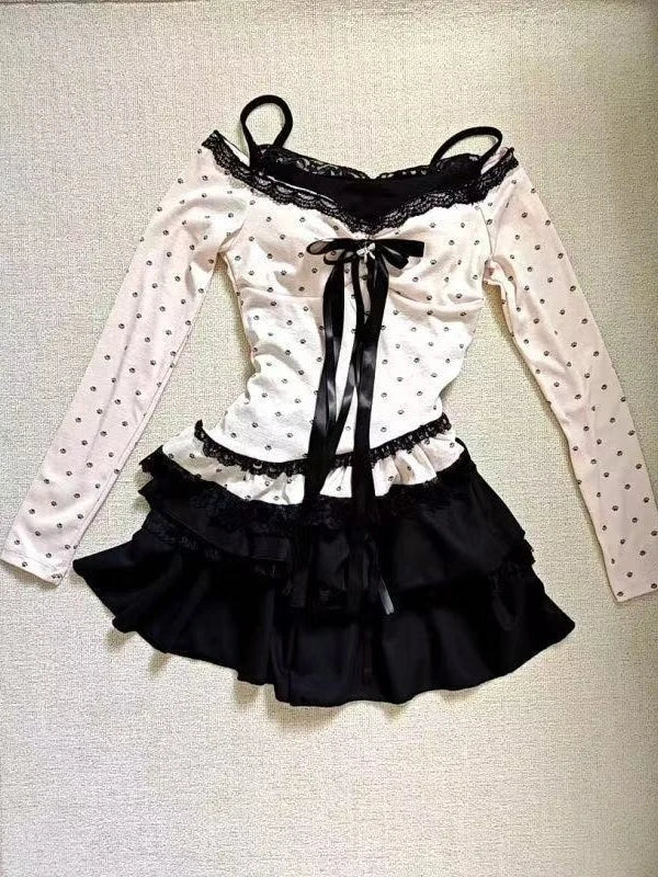 Conjunto de camiseta de dos piezas