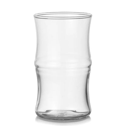 Bamboo Knot Glass Transparent Mug