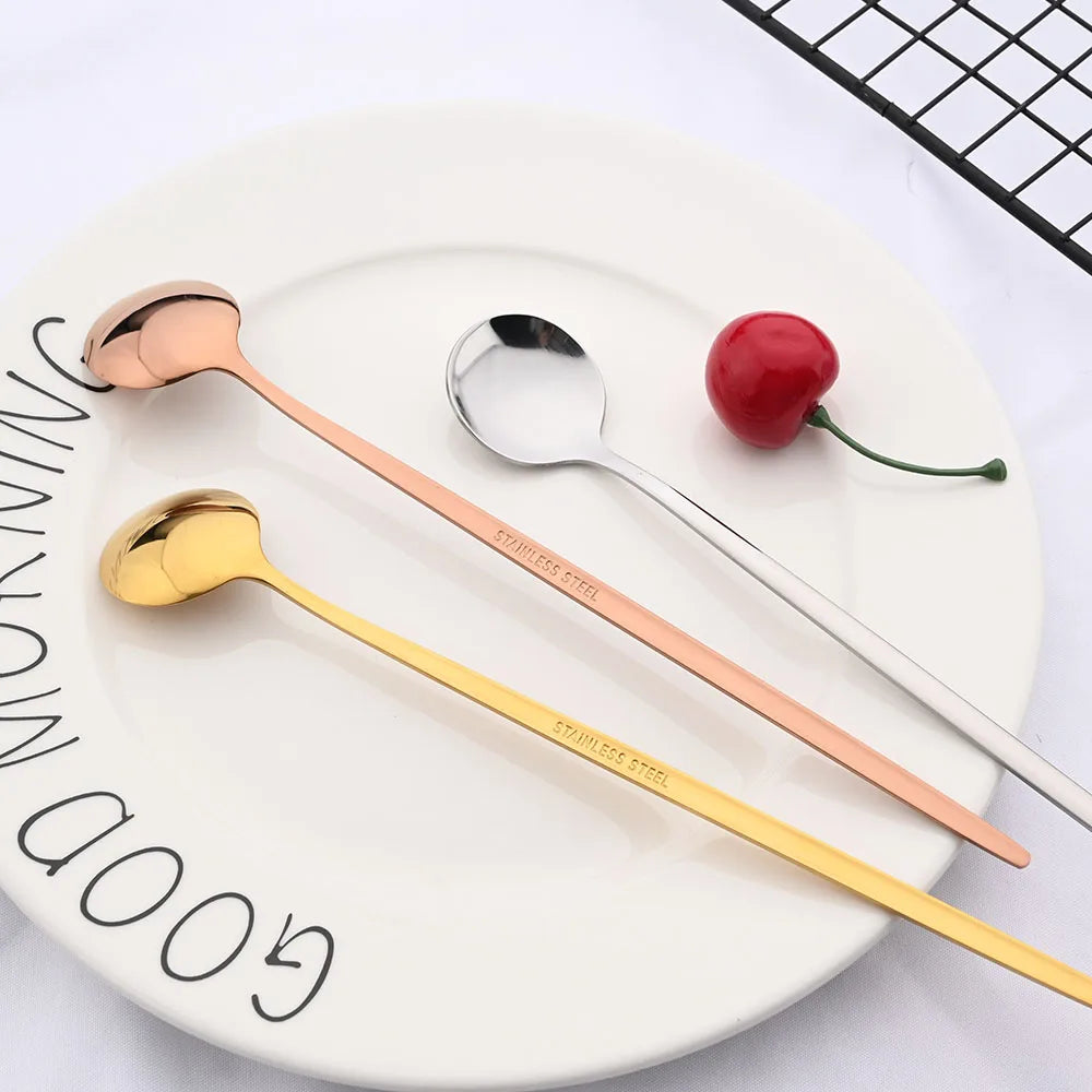 6Pcs Coffee Stirring Spoon Cutlery Set