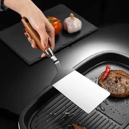 Stainless Steel Square Head Cooking Spatula