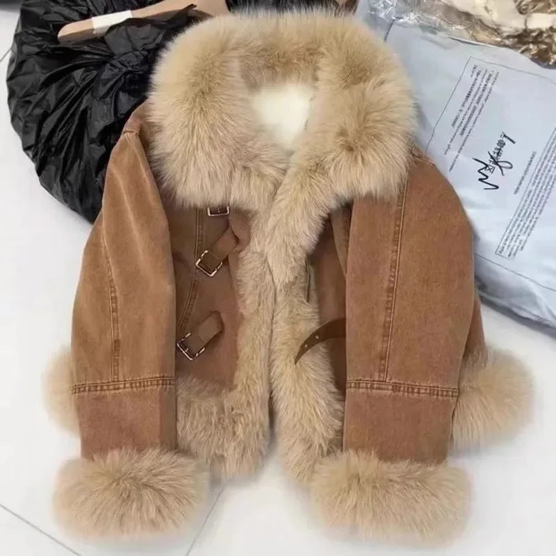Faux Fur Jacket