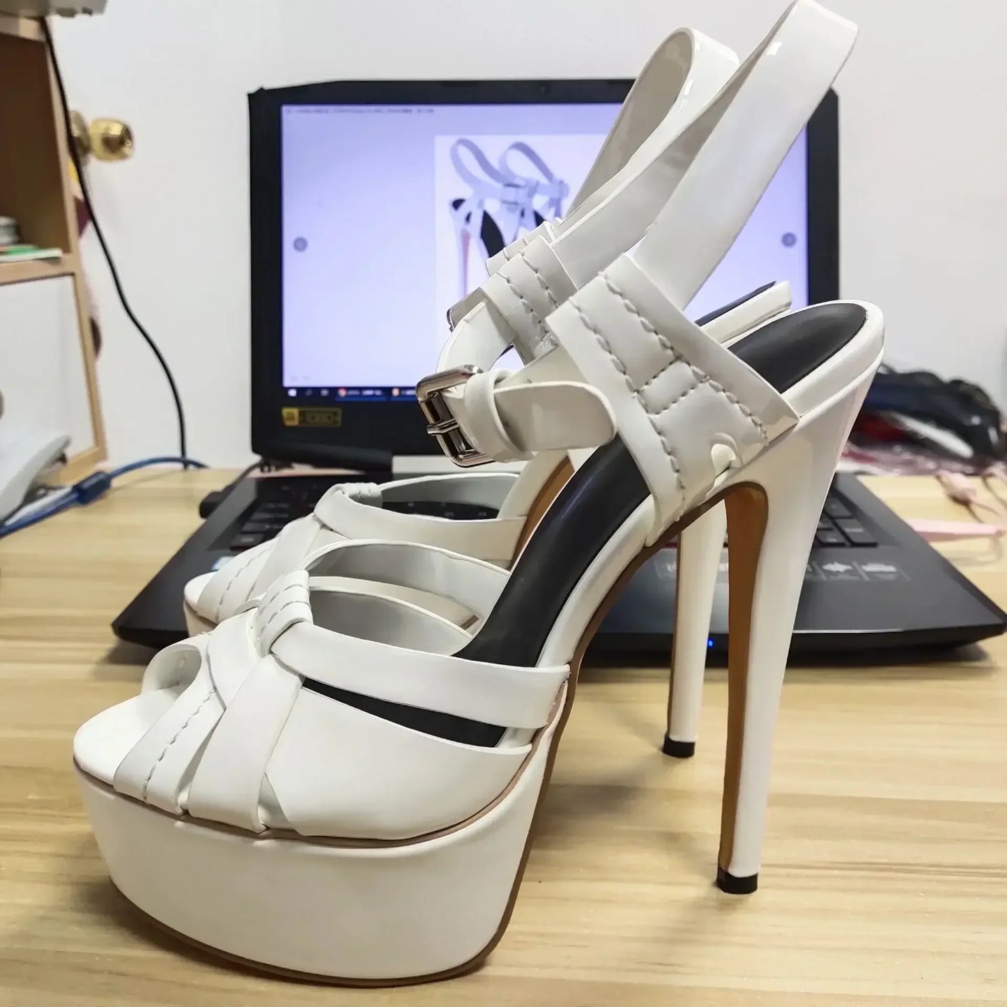 Stiletto High Heel Strappy Sandals