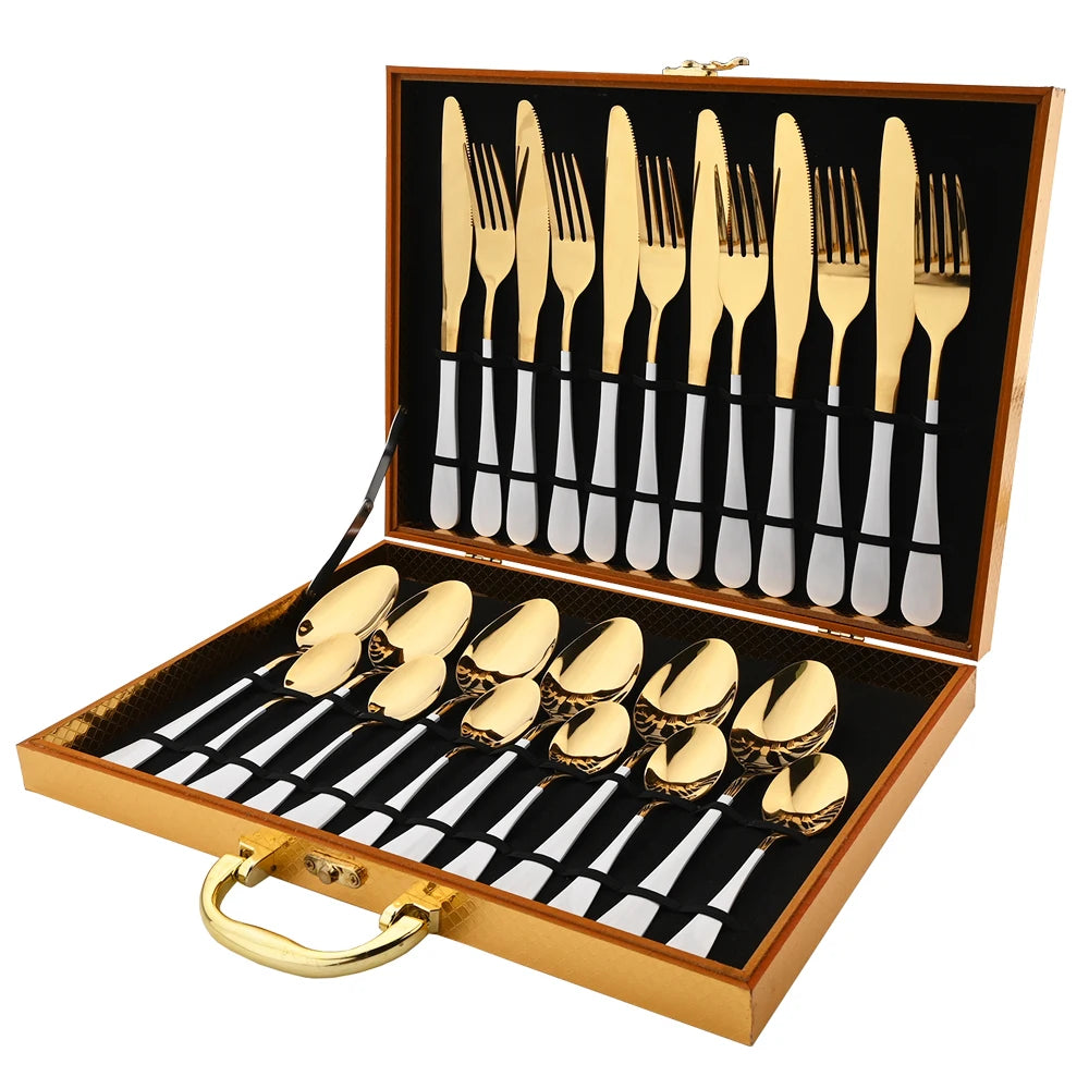 Stainless Steel Tableware Set