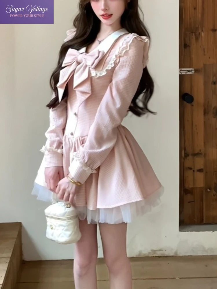 Lace Bow Dress