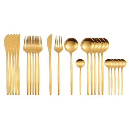 Stainless Steel Dinnerware Set