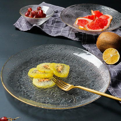 Japanese-style Horizontal Glass Plate