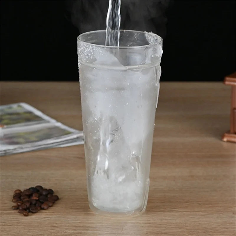 Double Wall Glass Coffee Mug