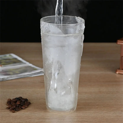Double Wall Glass Coffee Mug