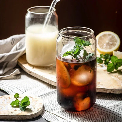 Glass Cup Reusable Straw