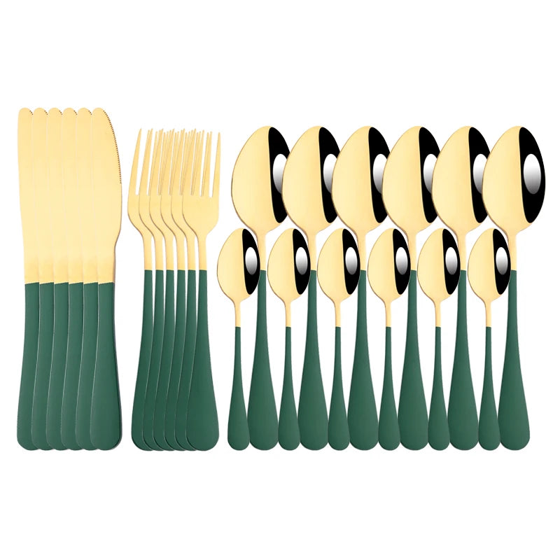 Stainless Steel Tableware Set