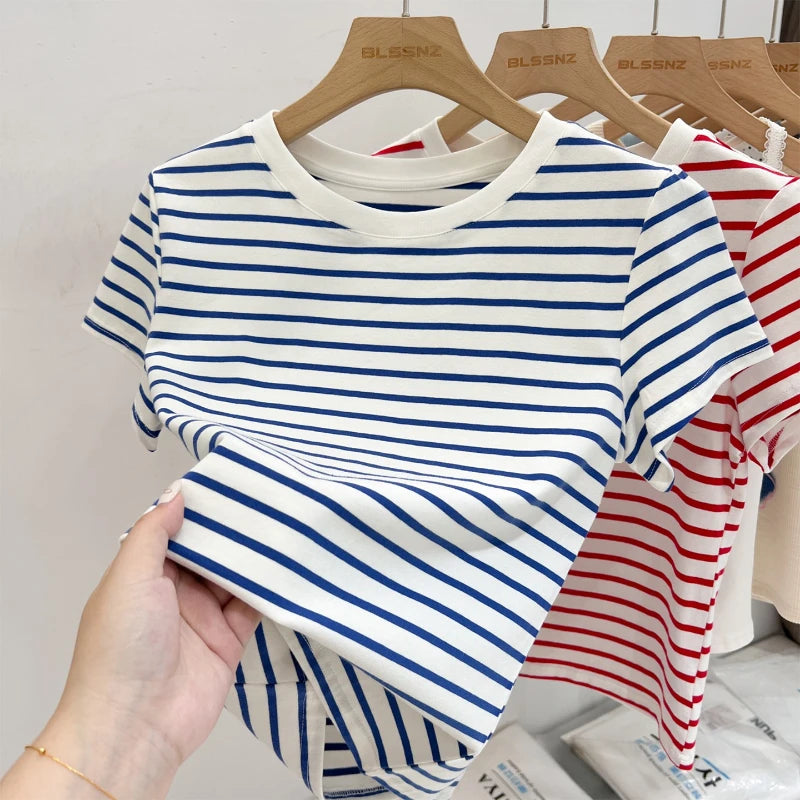 Short Sleeve Striped T-Shirt