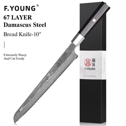Damascus Steel Professional Kitchen Knives