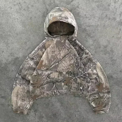 Fur Collar Zipper Hoodie