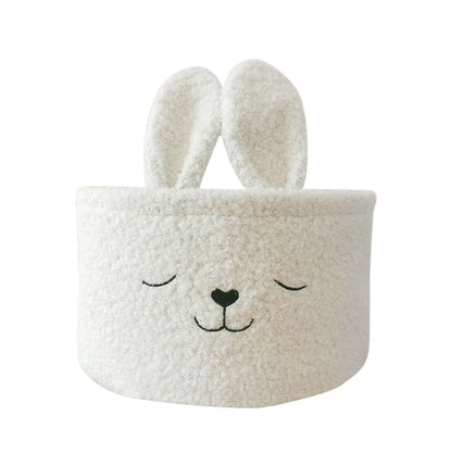 Soft Plush Sundries Storage Basket