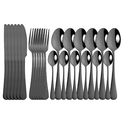 Stainless Steel Tableware Set
