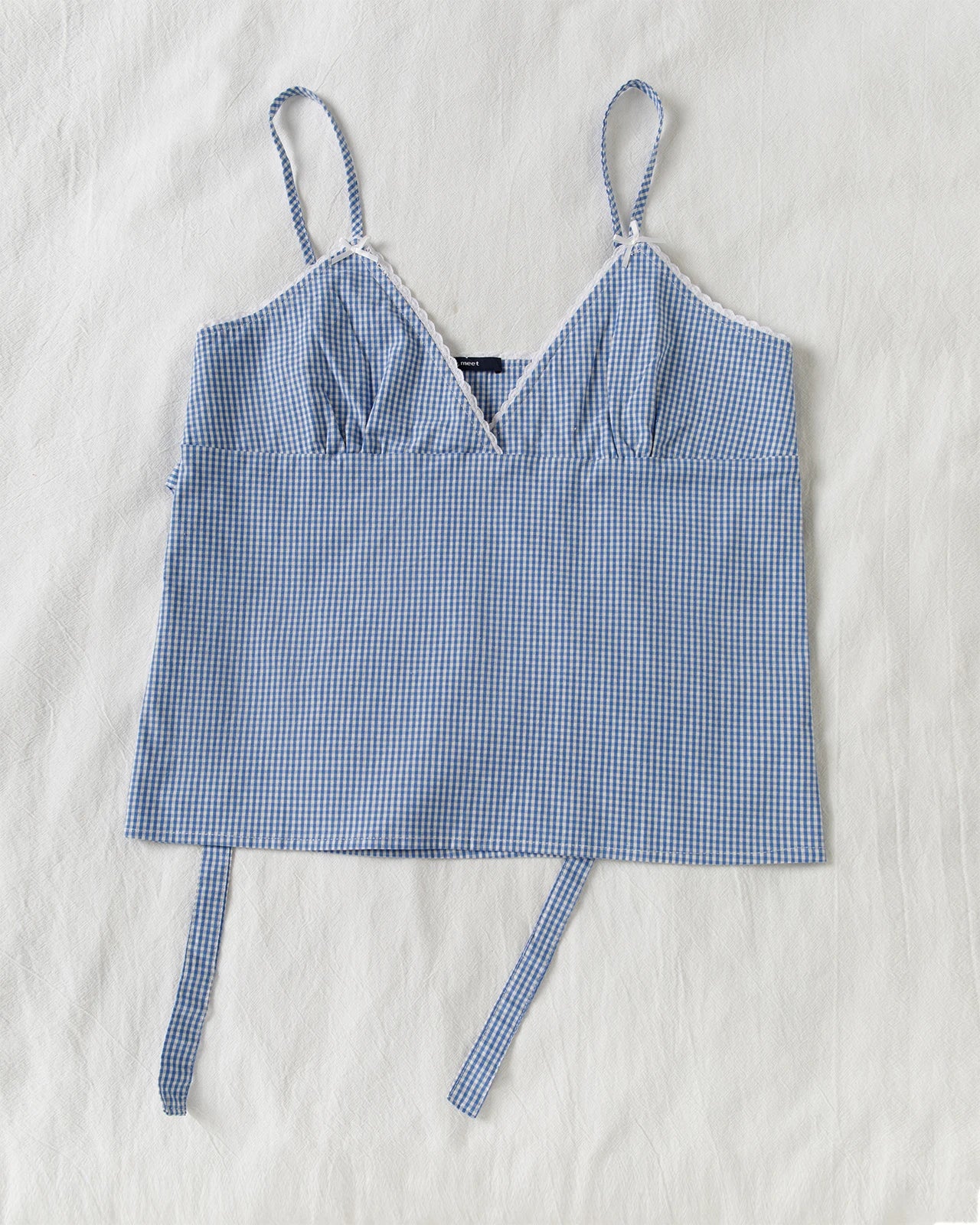 Conjunto de pantalones cortos a cuadros