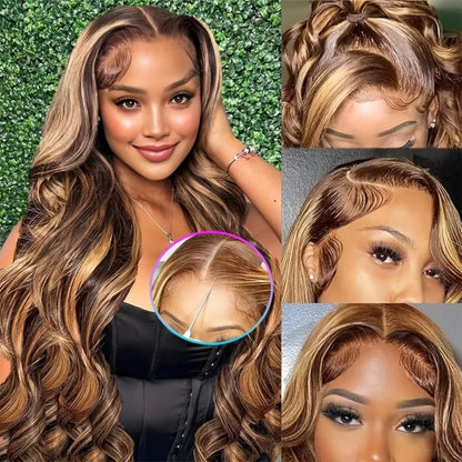 Honey Blonde Ombre Lace Front Wig