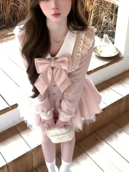 Lace Bow Dress