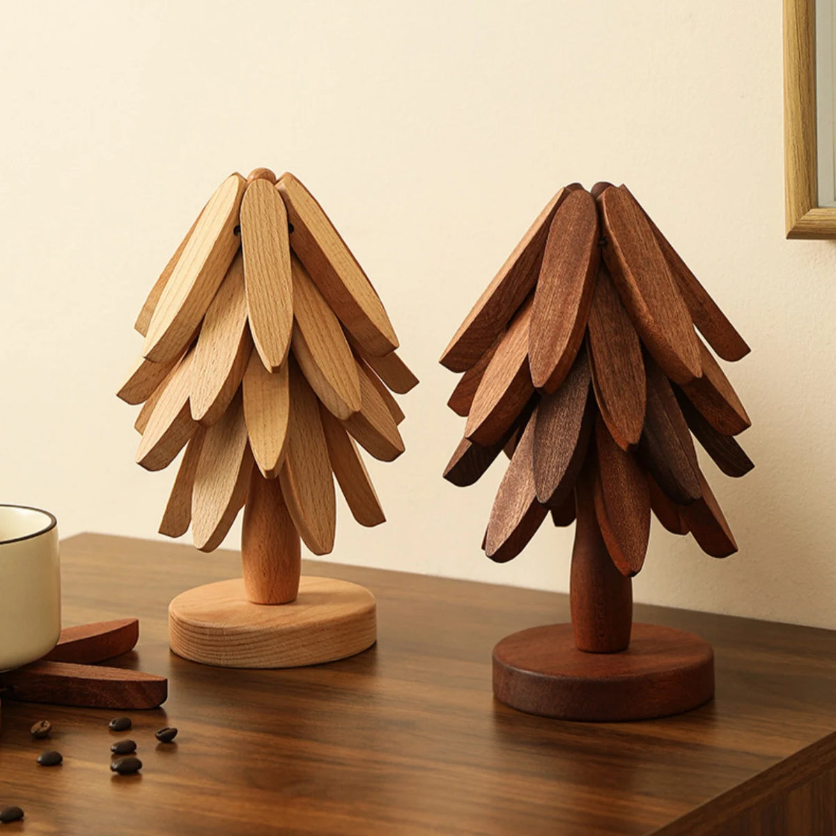 "Heat Insulation Tree", Trivets for Hot Dishes