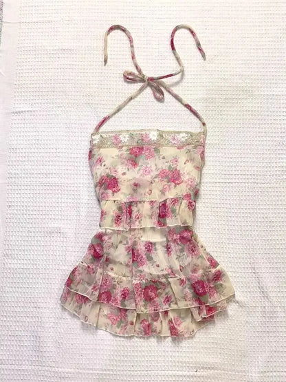 Floral Sleeveless Vest